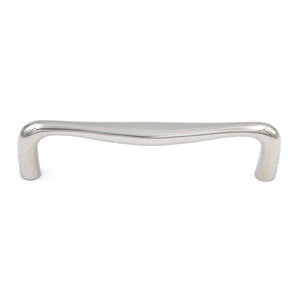 Hickory Hardware Triomphe Bright Nickel Cabinet 3 3/4" (96mm)cc Handle Pull P3342-14