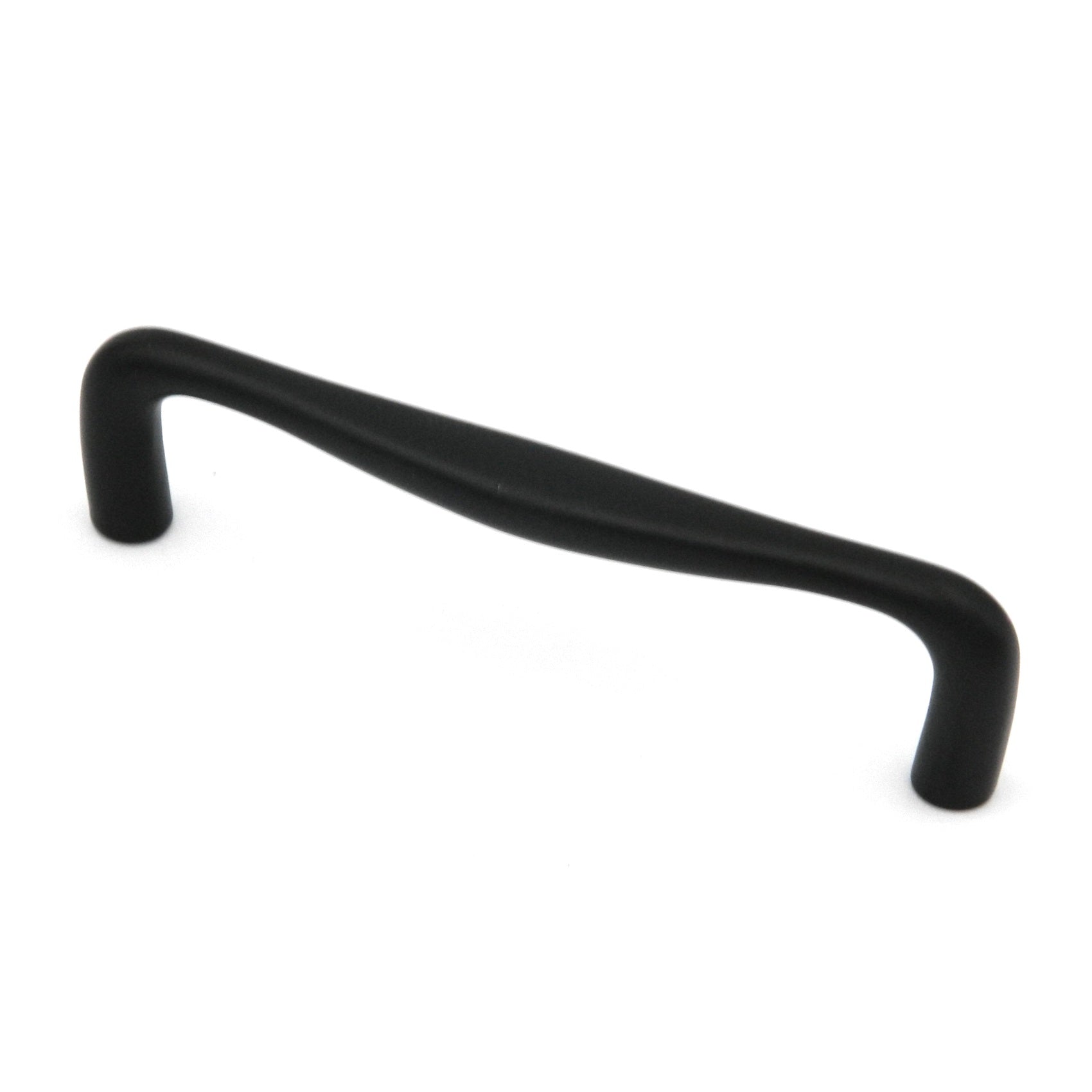 20 Pack Hickory Triomphe P3342-MB Matte Black 3 3/4" (96mm)cc Smooth Cabinet Handle Pull
