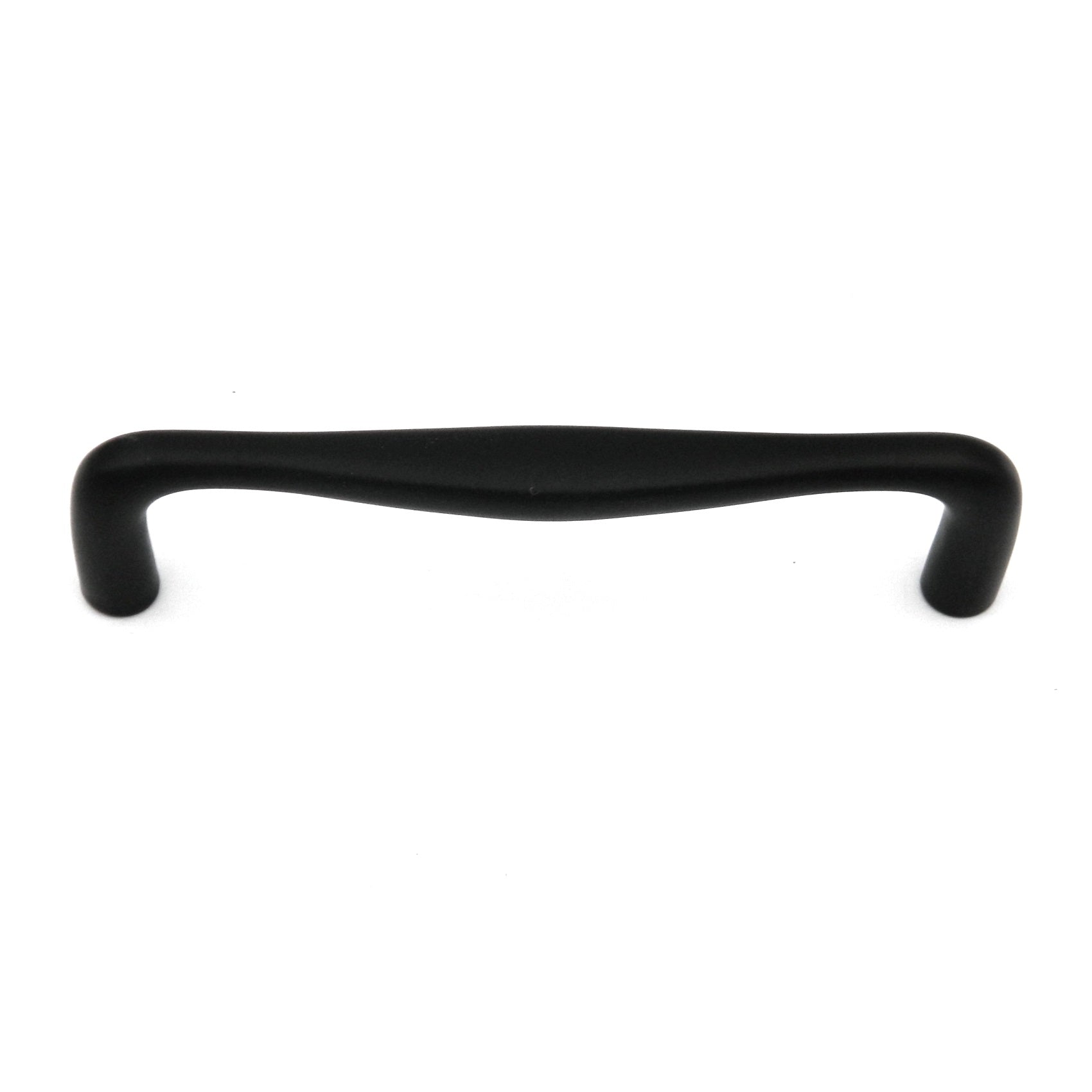 20 Pack Hickory Triomphe P3342-MB Matte Black 3 3/4" (96mm)cc Smooth Cabinet Handle Pull