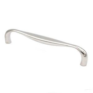 Hickory Triomphe P3344-14 Bright Nickel 6.30" (160mm)cc Arch Cabinet Handle Pull