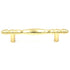 Hickory Hardware Pulido Acentos Ultra Latón 3"cc Gabinete Bar Pull P337-UB