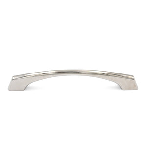 Hickory Hardware Greenwich Bright Nickel Cabinet 5" (128mm)cc Handle Pull P3371-14