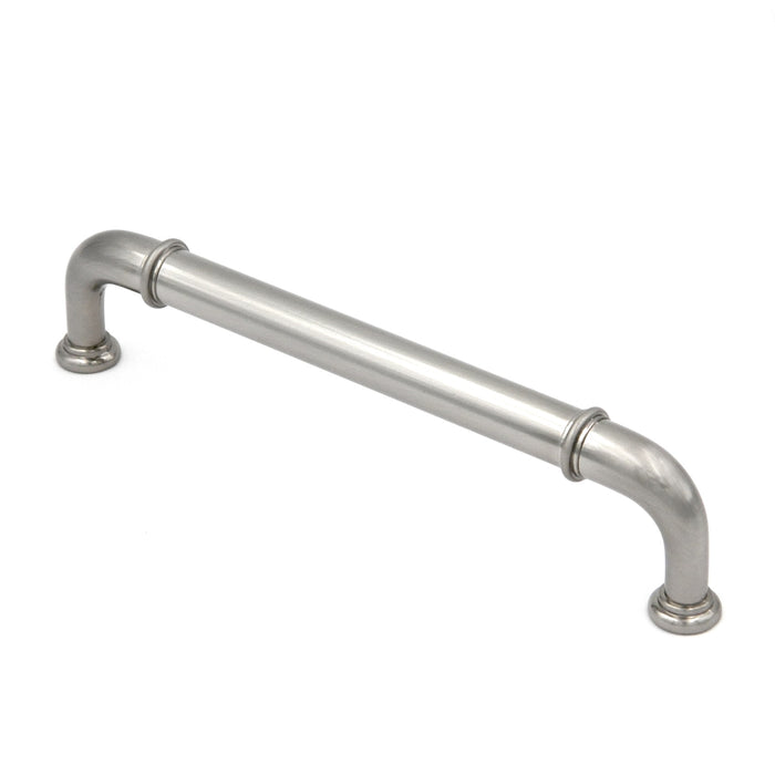 Hickory Hardware Cottage Satin Nickel Cabinet 5" (128mm)cc Handle Pull P3380-SN
