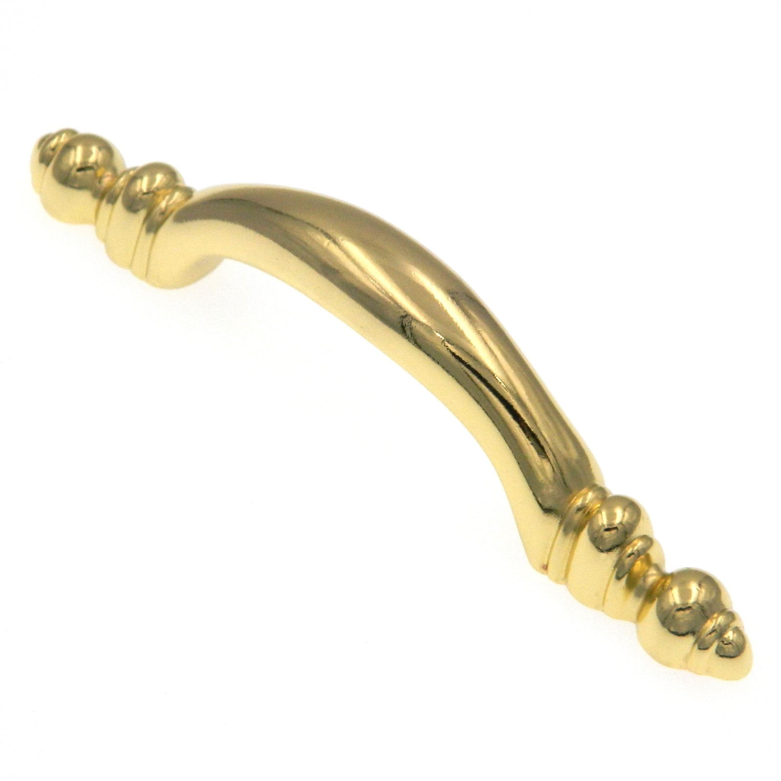 Hickory Hardware Pulido Acentos Ultra Latón 3 "cc Muebles Gabinete Tirador P340-UB