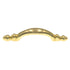 Hickory Hardware Pulido Acentos Ultra Latón 3 "cc Muebles Gabinete Tirador P340-UB