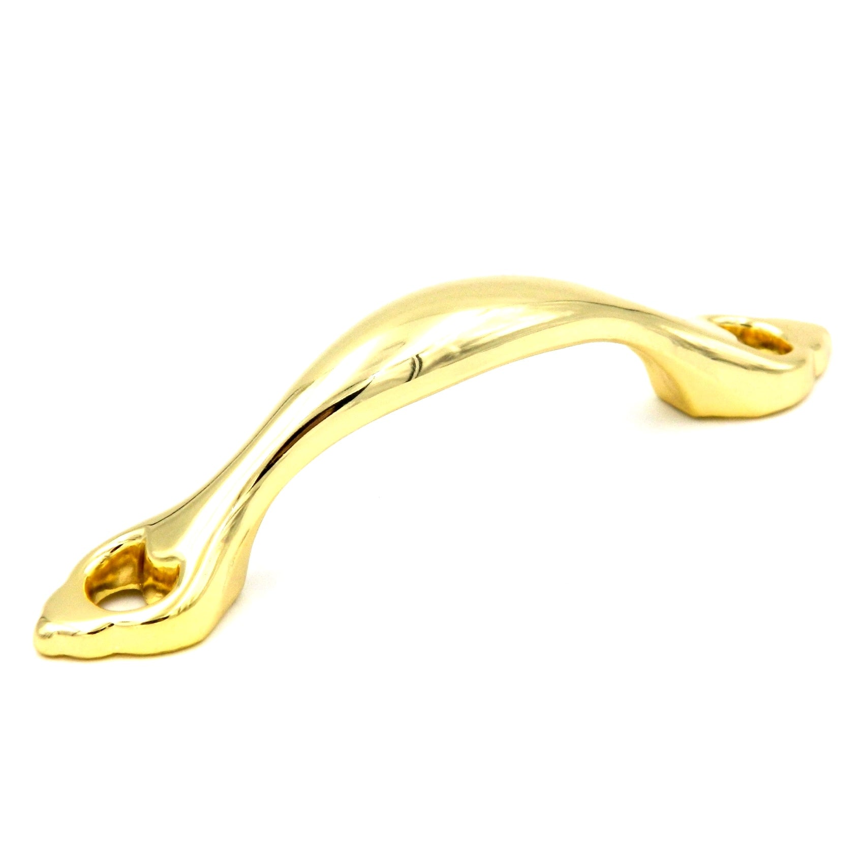 Hickory Hardware Pulido Acentos Ultra Latón 3"cc Gabinete Tirador P342-UB