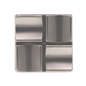 Hickory Hardware Tidal 1" Square Cabinet Knob Flat Nickel P3457-FN