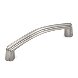 Hickory Hardware Bel Aire Satin Nickel Cabinet  3"cc Handle Pull P3465-SN