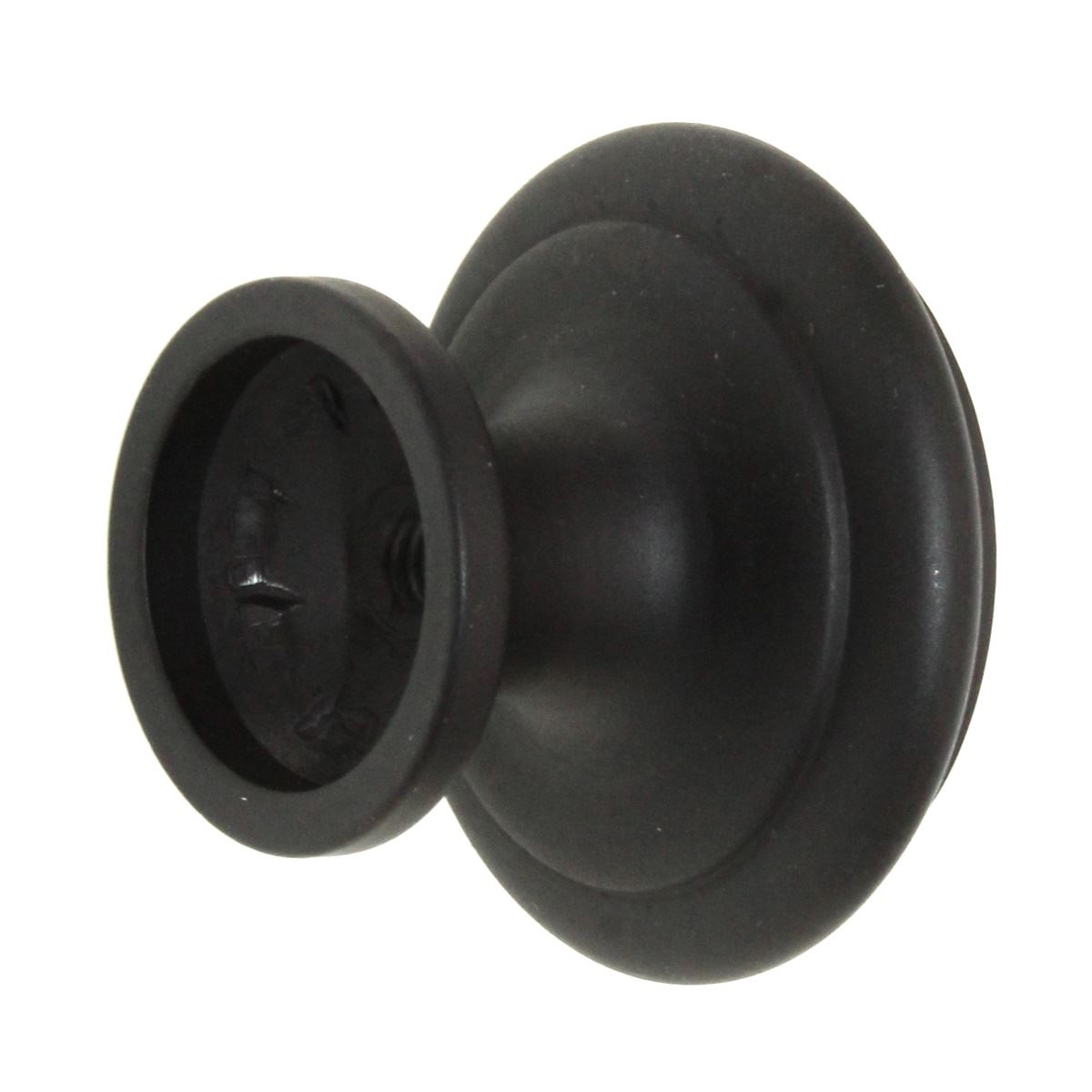 Hickory Hardware Cottage 1 1/2" Ringed Cabinet Knob Oil-Rubbed Bronze P3501-10B