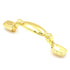 Hickory Hardware Queen Anne Polished Brass 3"cc Cabinet Handle Pull P362-PB