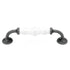 20 Pack Hickory Callis Country P3658-DPWGC Dark Pewter White Grey Crackle 5" (128mm)cc Handle Pull