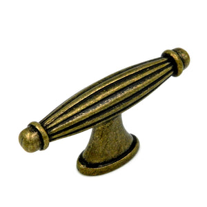 Hickory Hardware Callis Country 2 3/4" Wrought Brass Rectangle Decorative Cabinet Knob P3662-WRB