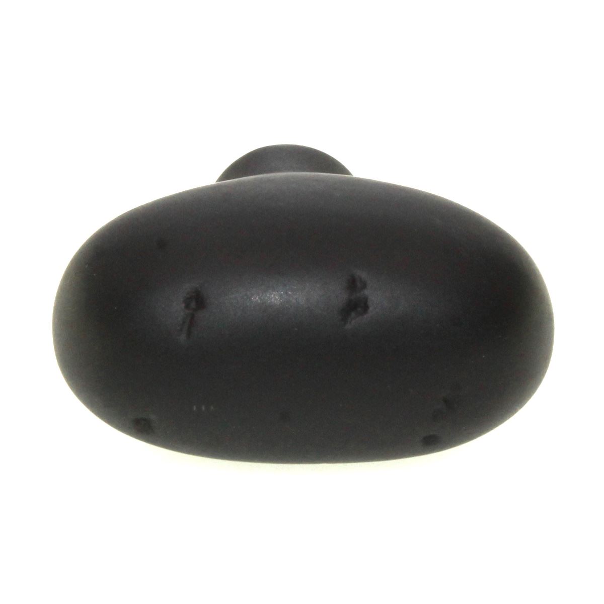 Keeler Carbonite 1 7/8" Heavy Cabinet Knob Black Iron P3671-BI