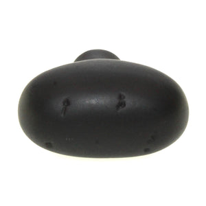 Keeler Carbonite 1 7/8" Heavy Cabinet Knob Black Iron P3671-BI