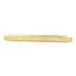 Hickory Hardware P370-UB - Placa trasera para manija de gabinete (latón, 3.0 in), detalles pulidos