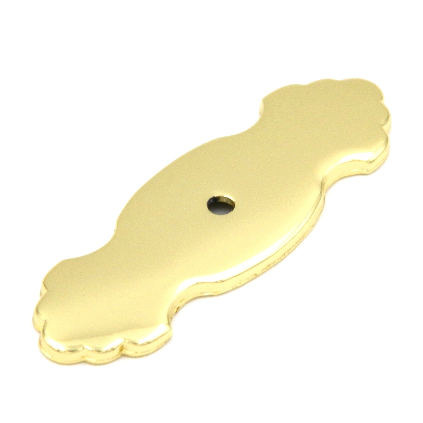 Hickory Hardware P373-PB - Pomo para gabinete de latón pulido con detalles pulidos