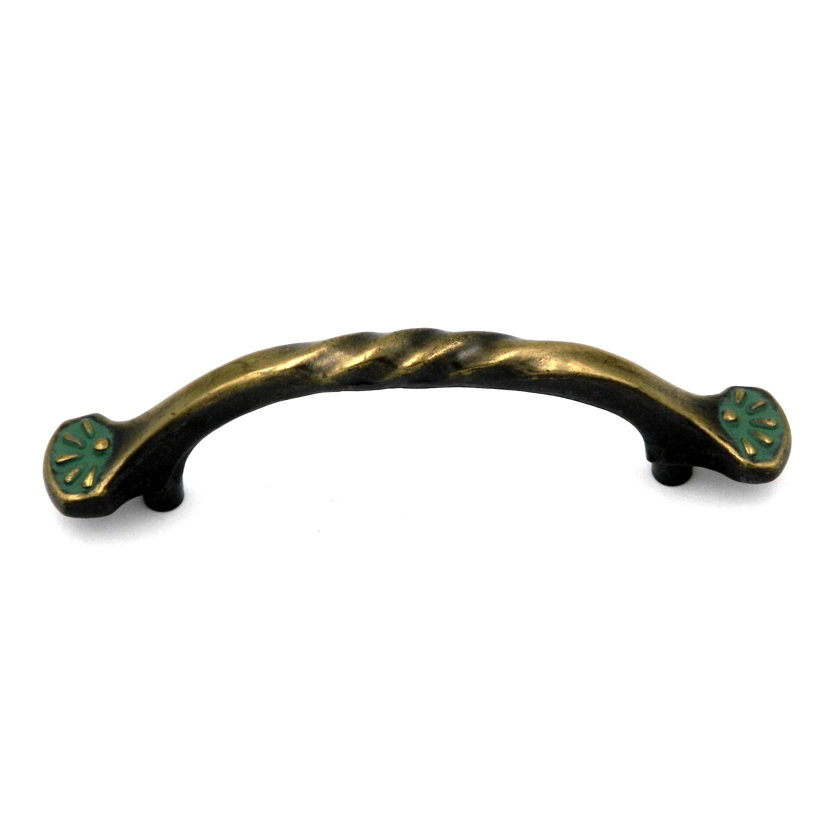 Hickory Hardware Southwest Lodge Verde Antiguo 3"cc Gabinete Tirador P375-VA