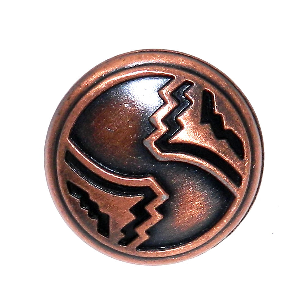 Hickory Hardware Southwest Lodge P377-AC Antique Copper 1 1/4" Cabinet Knob Pull