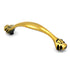 Hickory Hardware Southwest Lodge Medallón de latón ennegrecido 3 "cc Gabinete Pull P384-BBM