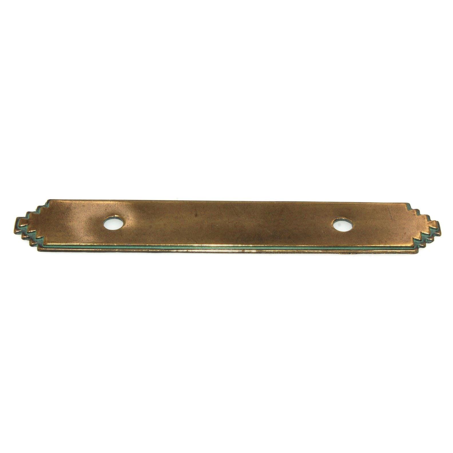 Hickory Hardware Southwest Lodge Brass 3" Ctr. Cabinet Pull Backplate P389-VA