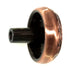 Hickory P391-AC Antique Copper 1 1/4" Mushroom Cabinet Knob Southwest Lodge