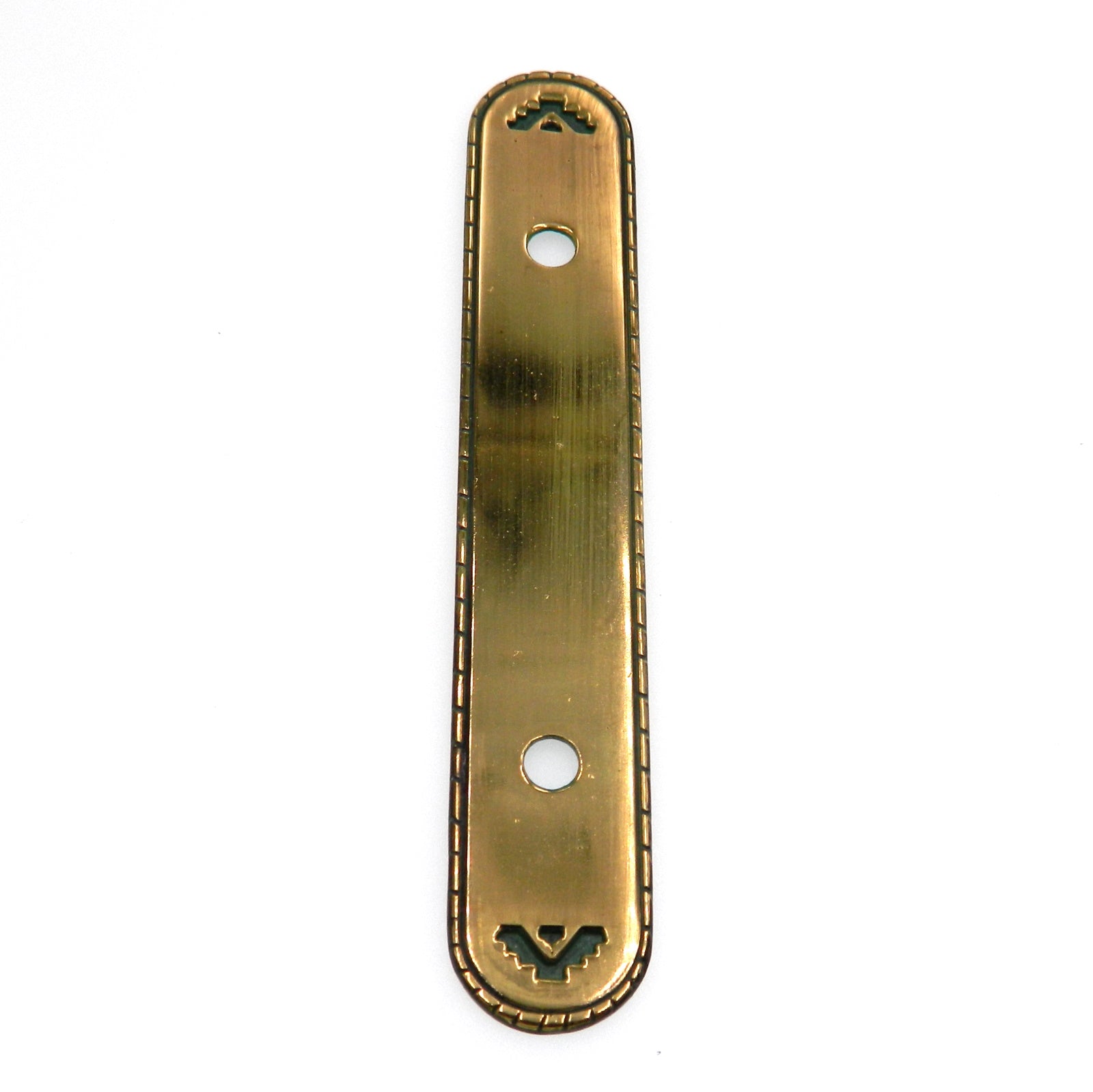 Belwith Southwest Lodge Verde Antique Backplate For 3" Ctr. Cabinet Pull Handle 