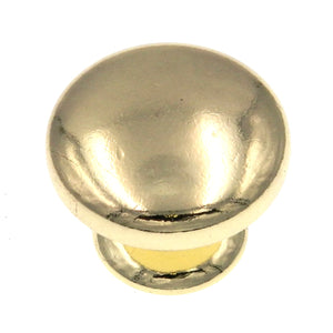 10 Pack Hickory Manor House P406-PB Polished Brass 1 1/4" Cabinet Knobs Pulls