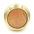 Hickory Hardware P415-NM - Pomo para gabinete (latón pulido y madera de arce natural, 1 1/4 pulgadas)