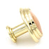 Hickory Hardware P415-NM - Pomo para gabinete (latón pulido y madera de arce natural, 1 1/4 pulgadas)