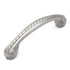 Hickory Hardware Annapolis Níquel satinado P415 3 3/4" (96 mm) cc Tirador de manija de gabinete de cuerda de latón macizo