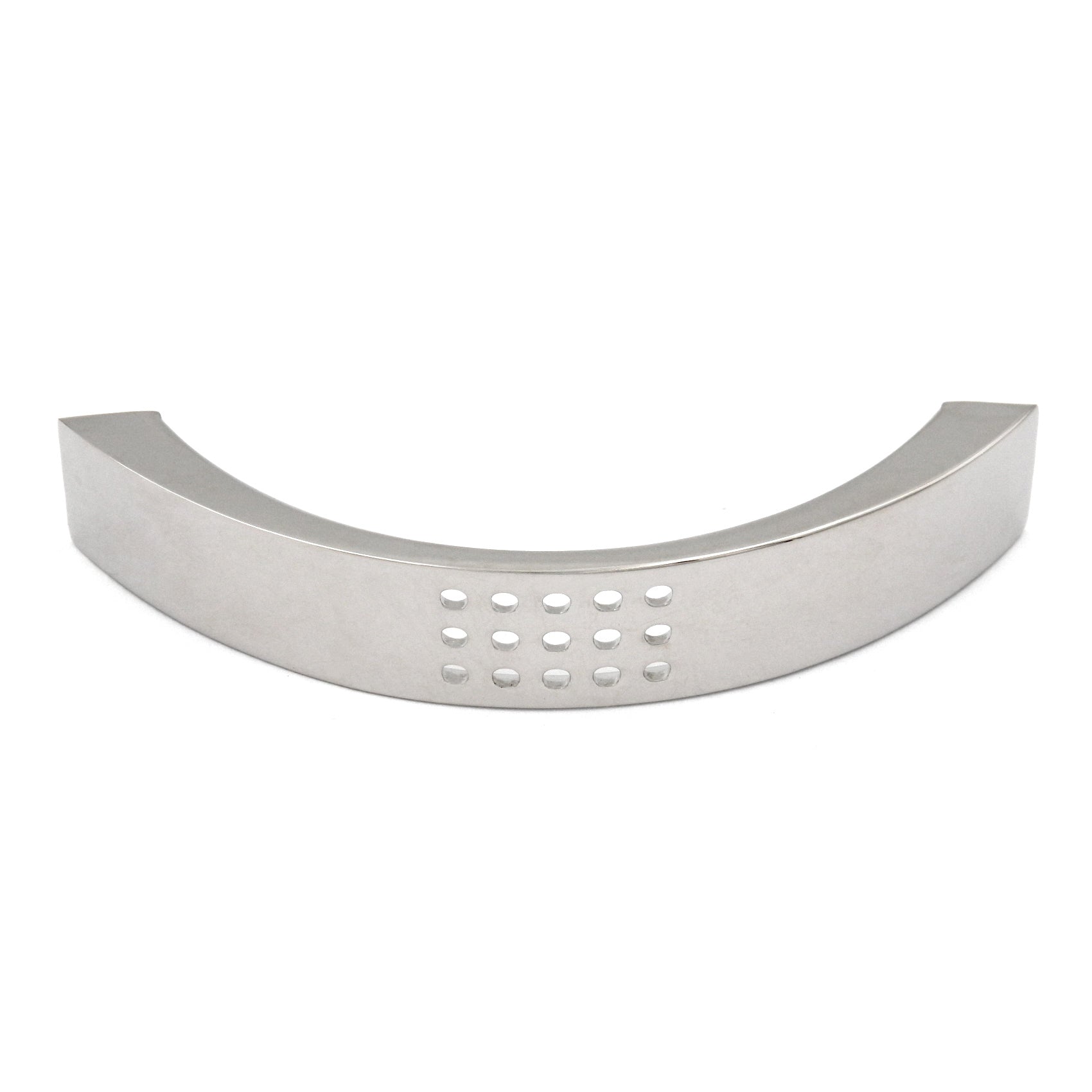 Hickory Metropolis 3 3/4" (96mm)cc Bright Nickel Cabinet Handle Pull P4296-14