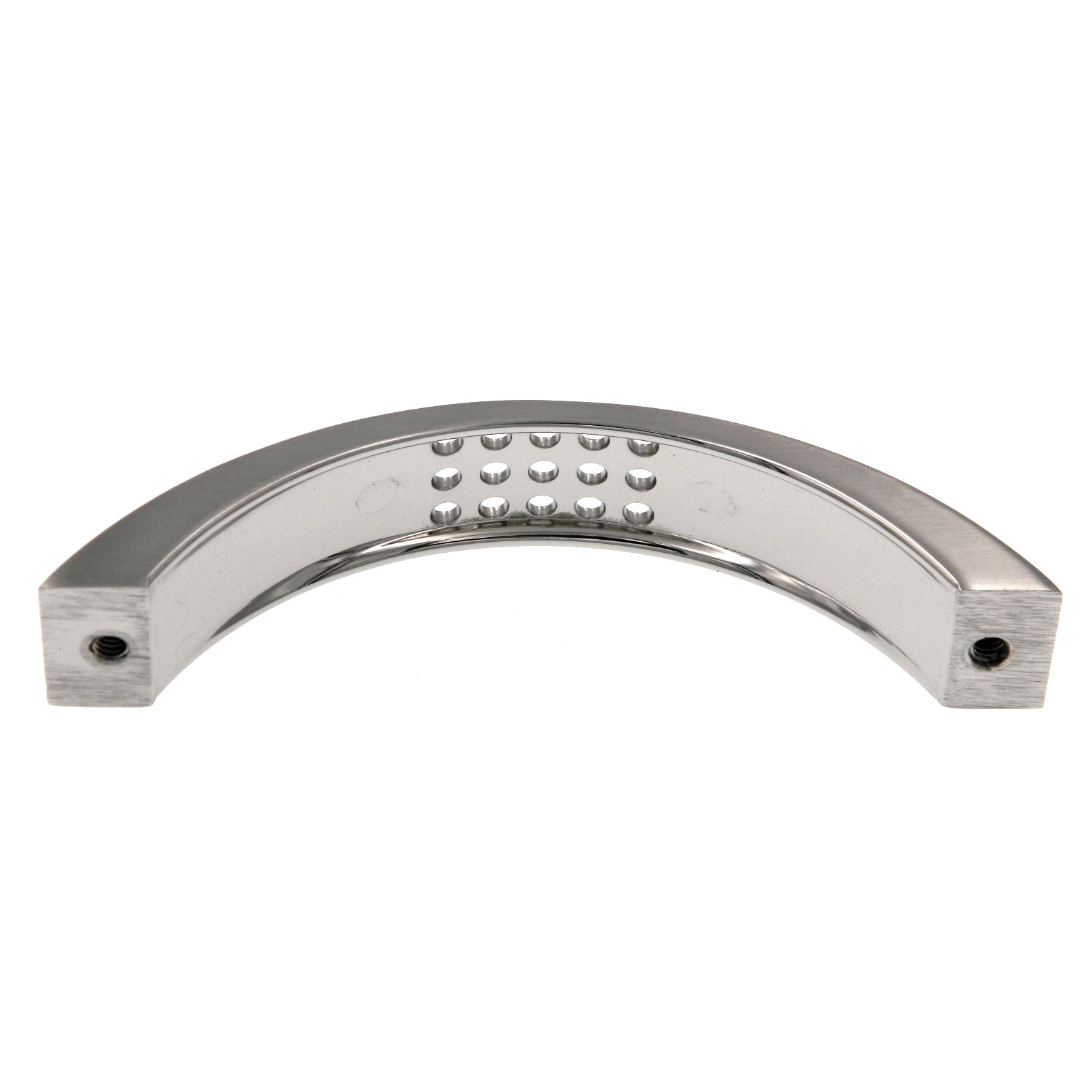 Hickory Metropolis P4296-SN Satin Nickel 3 3/4"cc Center Cabinet Handles 10 Pack