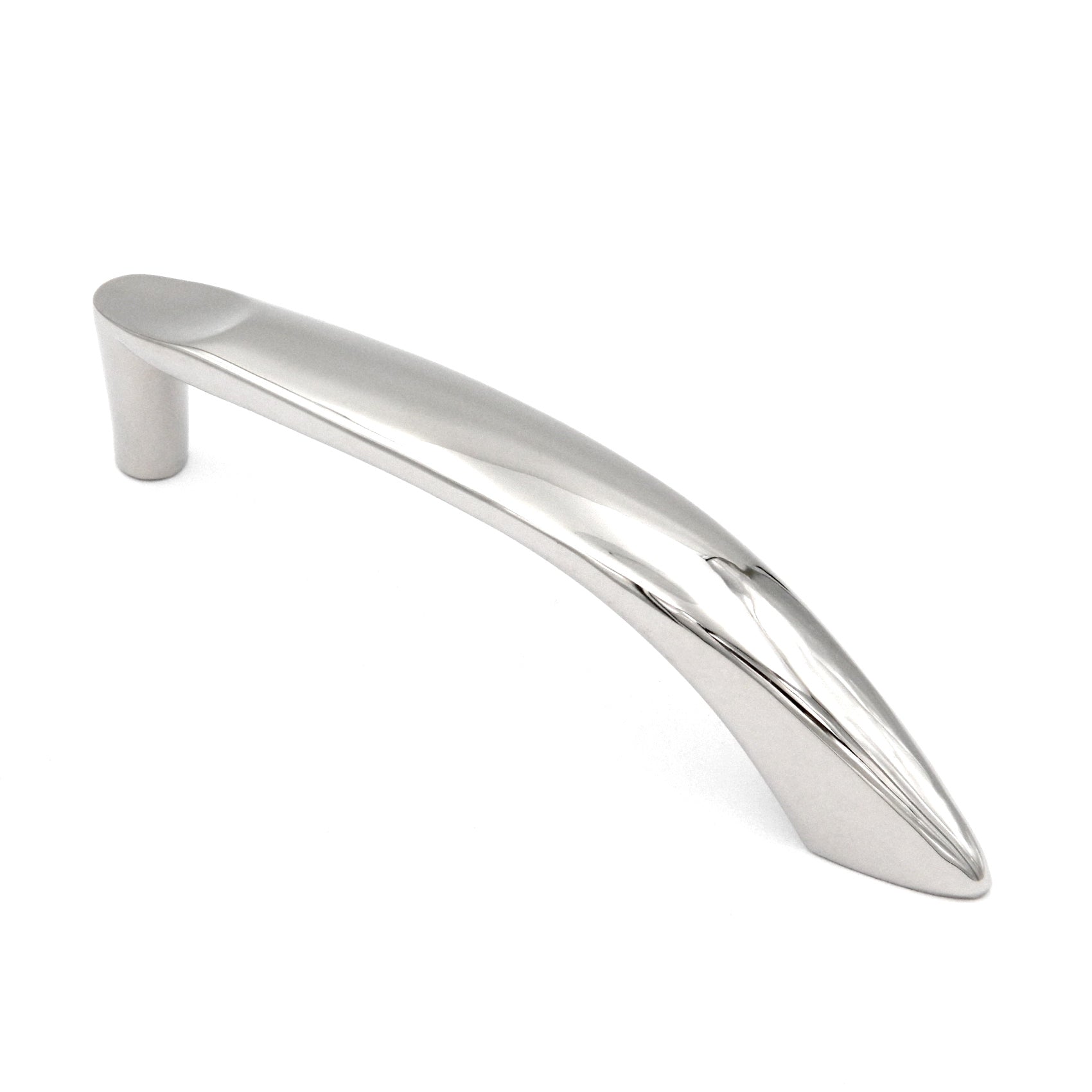 Hickory Metropolis 3 3/4" (96mm)cc Bright Nickel Cabinet Handle Pull P4596-14