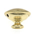 Hickory Hardware English Cozy Satin Brass Round Smooth 1 1/4" Cabinet Knob P501-SB