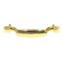 Belwith English Cozy Polished Brass 3" Ctr Cabinet Arch Pull Handle P537-PB