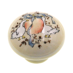 Belwith Marmalade Almond Multi-colored 1 1/2" Goose Duck Cabinet Knob 