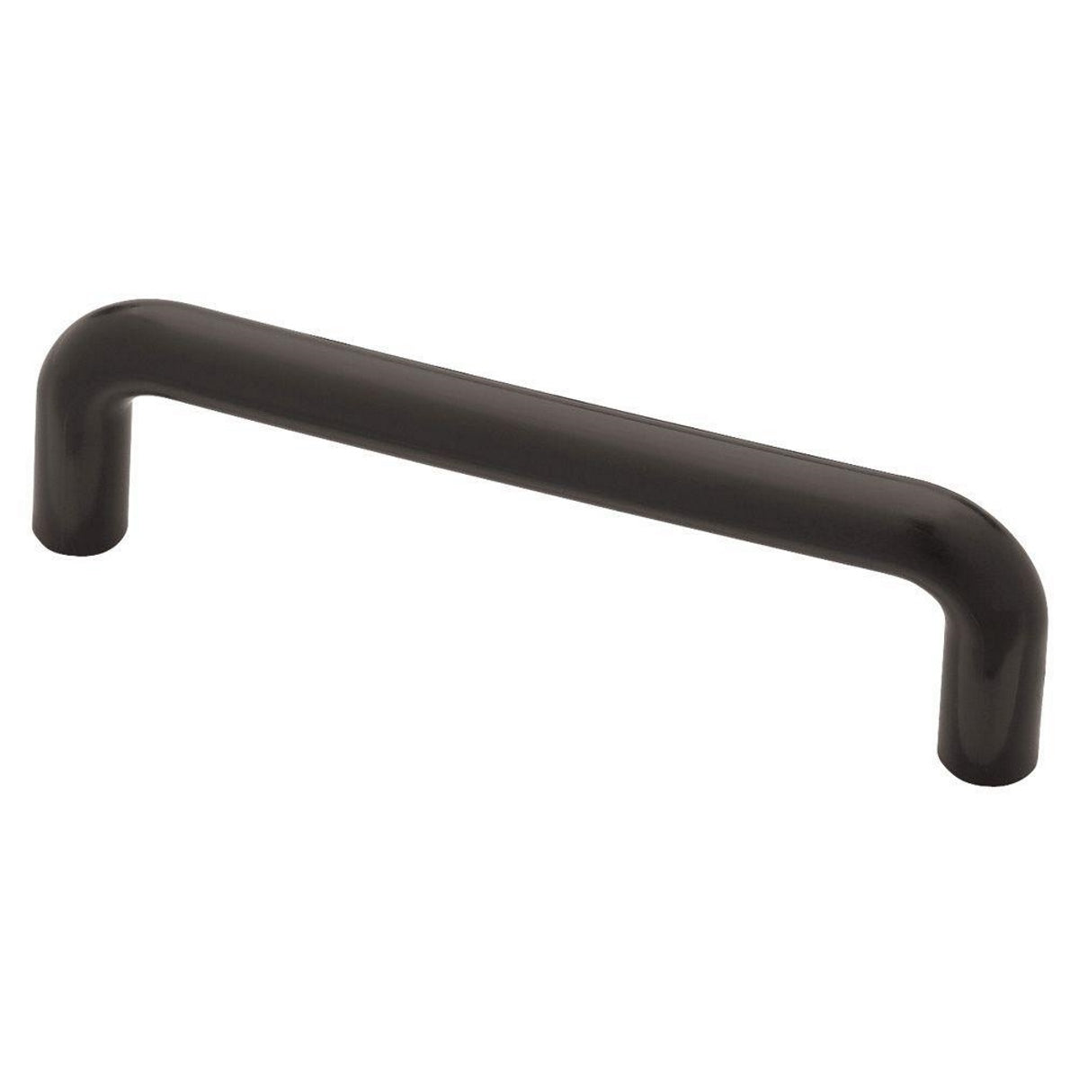 Liberty Builder's Program Plástico negro 3 3/4" (96 mm) cc Tirador de alambre P604AEH-BL-C