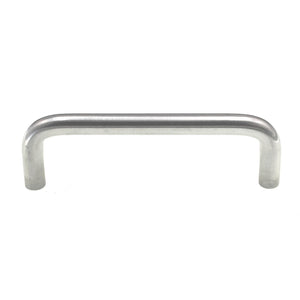 Liberty Satin Chrome 3 1/2" Ctr. Smooth Cabinet Wire Pull Handle P604DB-SC