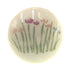 Belwith Vintage 1 3/8" Ceramic Round Cabinet Knob Ivory Flower Field P613-FF