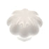 Belwith Hickory Hardware English Cozy White Ceramic Scalloped 1 1/4" Knob P623-W