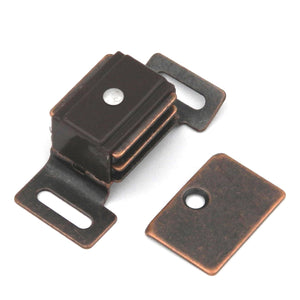Hickory Statuary Bronze 1-7/8"cc Cabinet Magnetic Catch P651-STB, 2 Pack