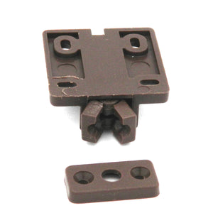 Hickory Hardware Brown Cabinet Door Touch Latch Catch P656-STB