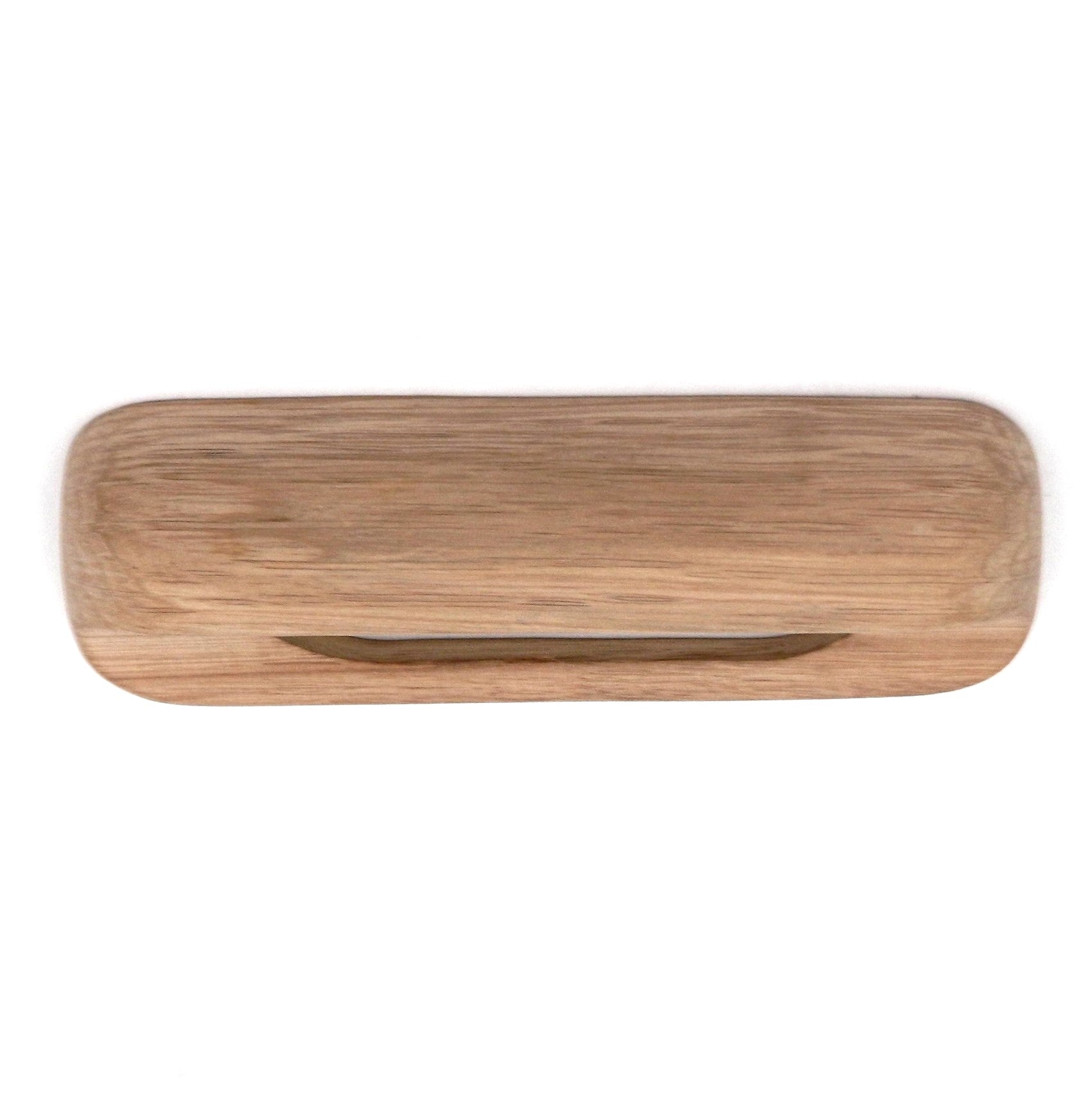 Hickory Hardware Unfinished Wood Cabinet or Furniture Drawer <br>3 3/4" (96mm)cc Cup Pull P676-UW