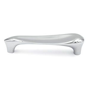 Hickory Metropolis P6996-CH Chrome 3 3/4" (96mm)cc Arch Cabinet Handle Pull