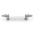 Hickory Hardware Tranquility Satin Nickel White P703-SNW 3"cc Cabinet Bar Pull