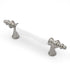 Hickory Hardware Tranquility Satin Nickel White P703-SNW 3"cc Cabinet Bar Pull