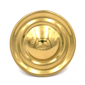 Belwith Hickory P716-UB Ultra Brass 1 1/2" Round Cabinet Knob Pull
