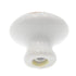 Hickory Hardware Country White & Pink, Gold Round 1" Porcelain Cabinet Knob P724-GR