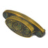 Hickory Hardware Verde Gabinete antiguo o cajón de muebles 3 "cc Cup Pull P7308-VA