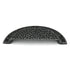 Hickory Hardware Arts &amp; Crafts Pewter 3", 3 3/4" (96 mm) cc Tirador de taza P7310-SPA-VP